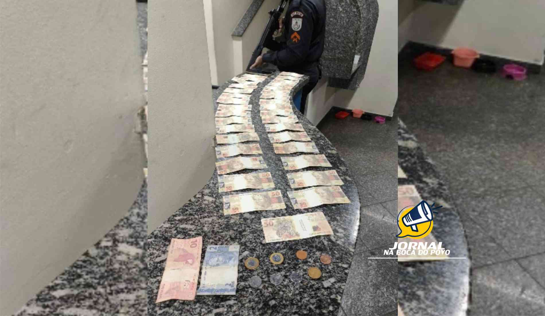 Polícia apreende mais de R$ 1.800 em notas falsas em Aperibé