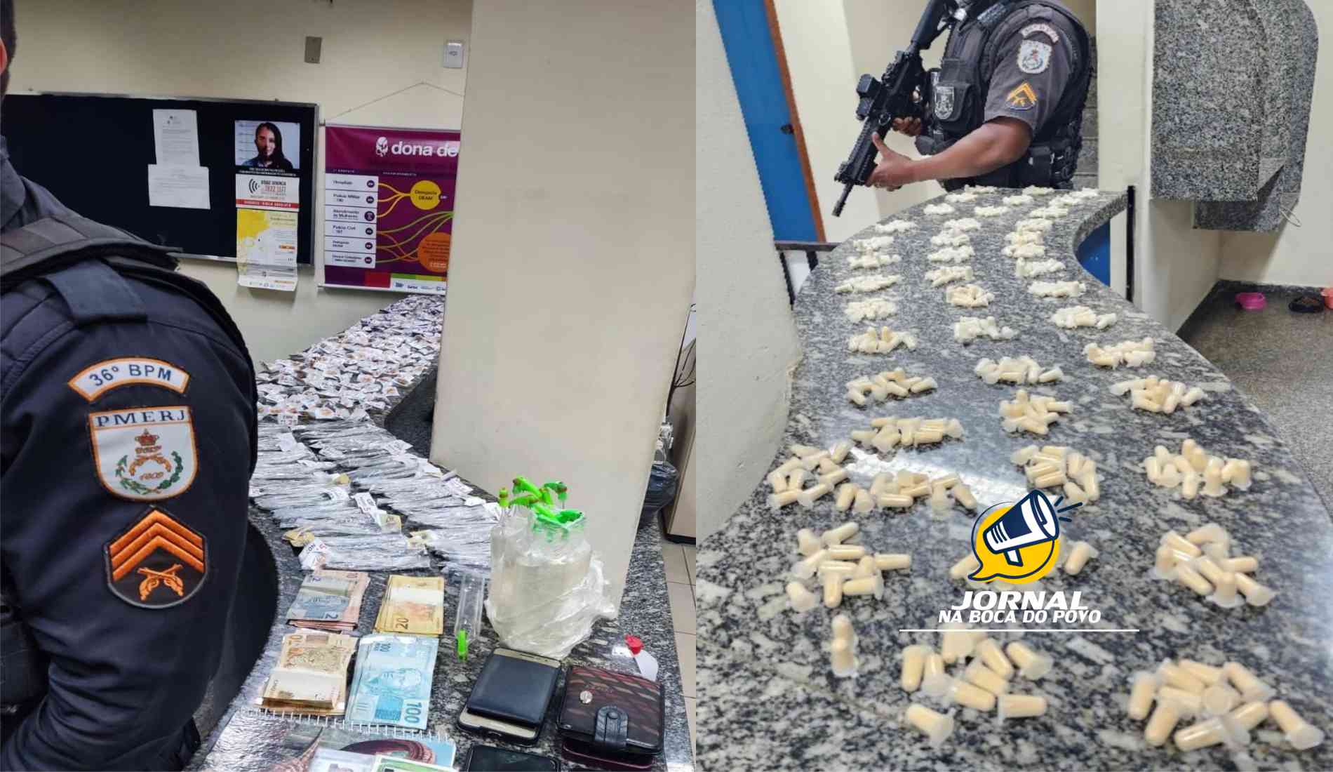 Polícia apreende mais de 800 pinos de cocaína em Pádua em menos de 24h