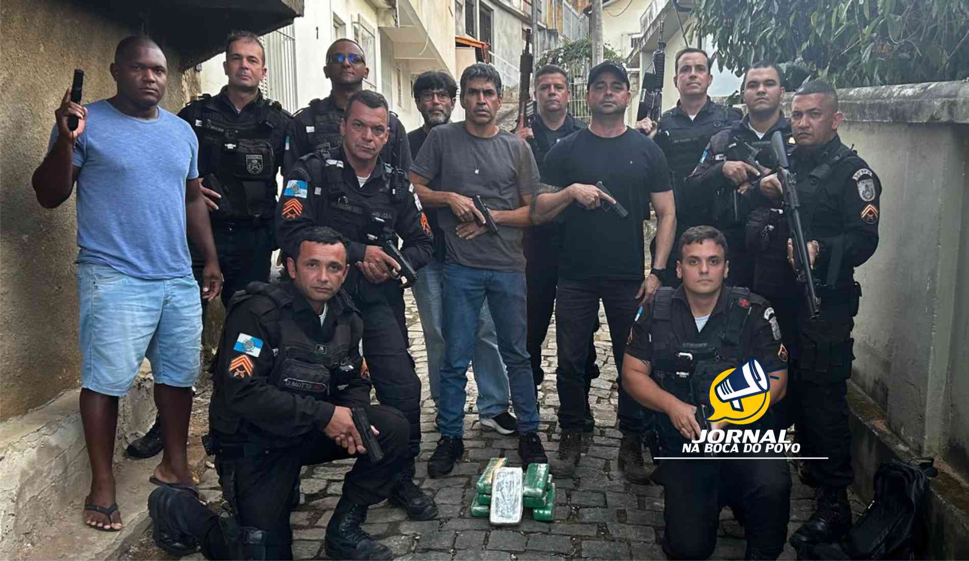 Polícia apreende carga de drogas avaliada em quase R$ 100 mil em Miracema; três foram presos