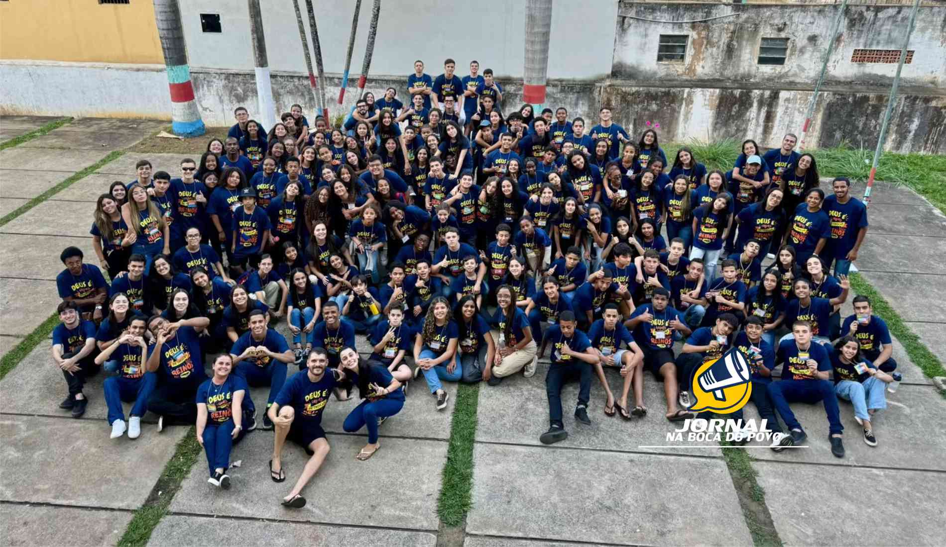 Adolescentes de Pádua participam do 30º encontro de Formação de Adolescentes Cristãos