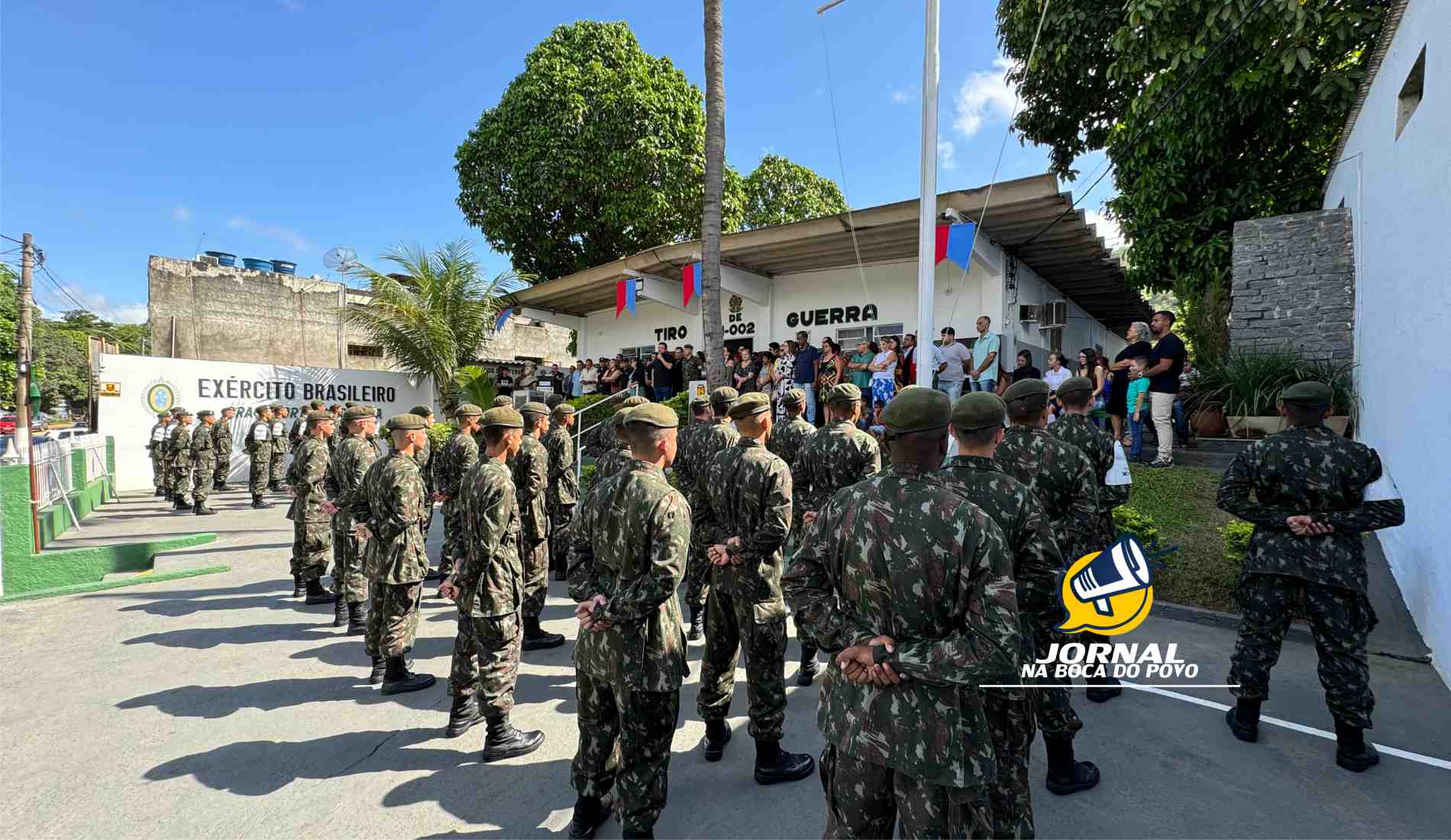 Tiro de Guerra de Pádua celebra 79 anos e inaugura monumento em homenagem aos combatentes paduanos