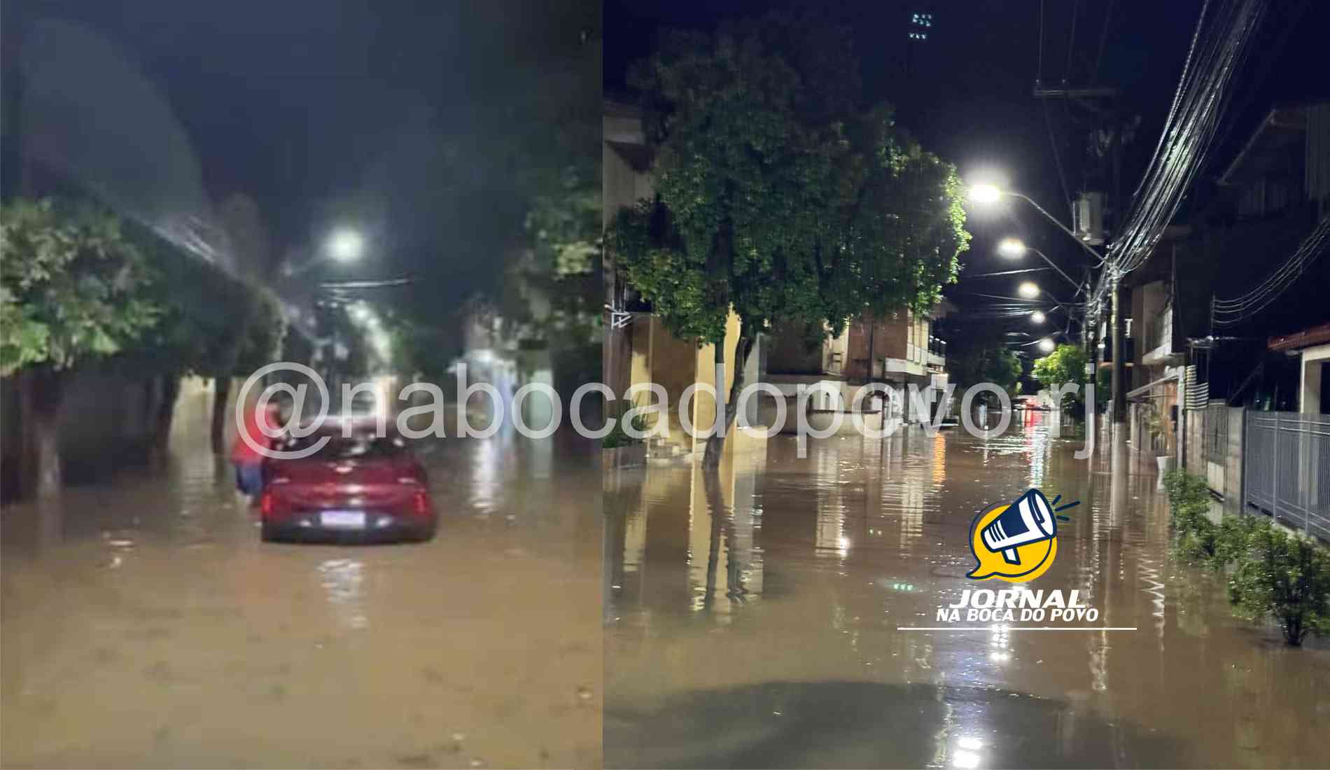 Mais da metade da chuva esperada para dezembro em Aperibé caiu em 6 horas