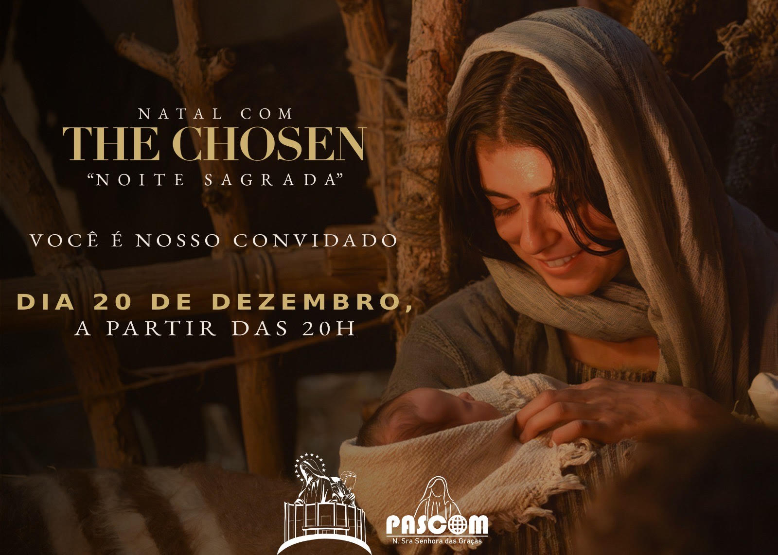 Paróquia Nossa Senhora das Graças exibirá Especial de Natal da série The Chosen