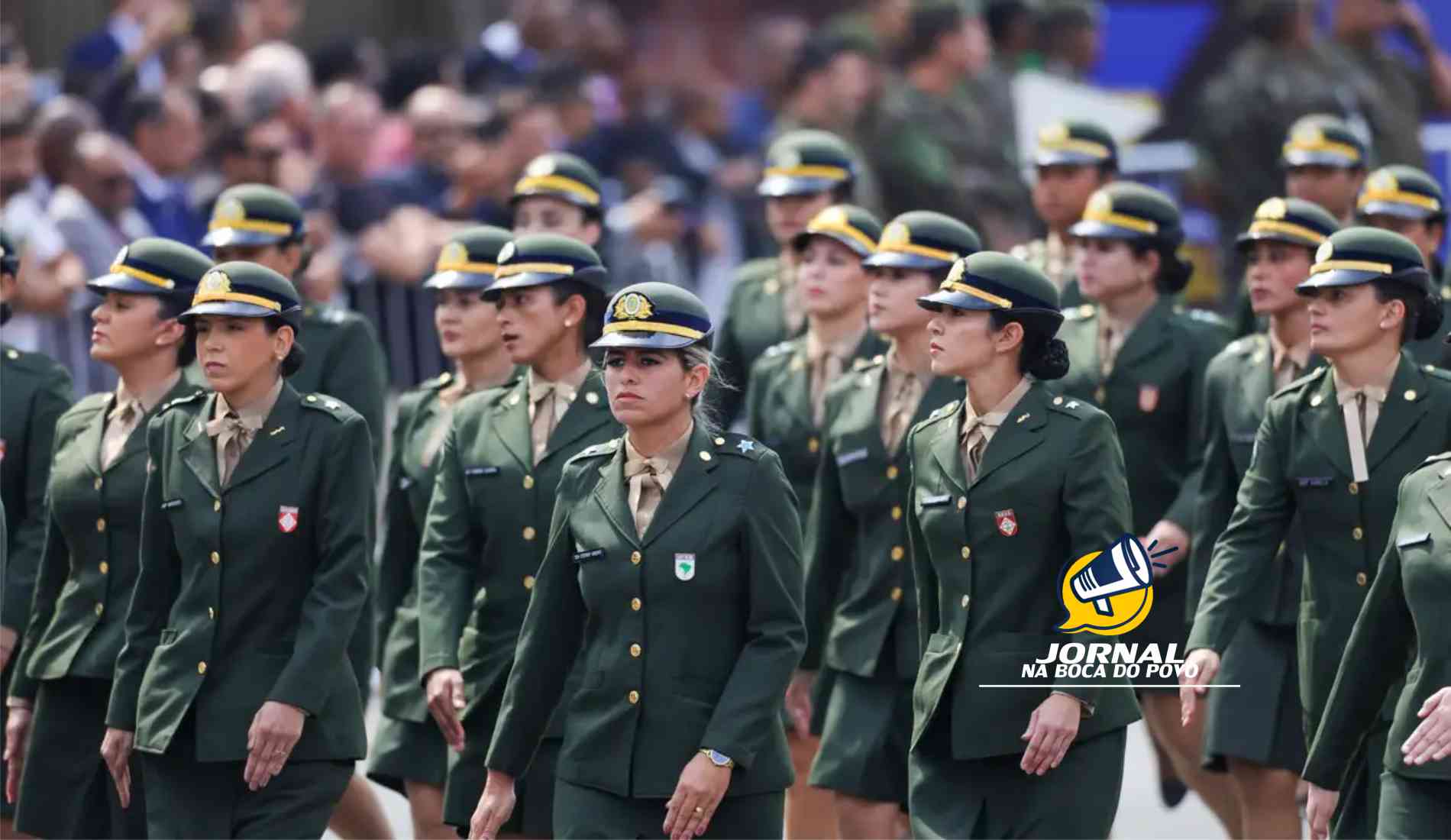 Sete mil mulheres se alistam no serviço militar em 2 dias