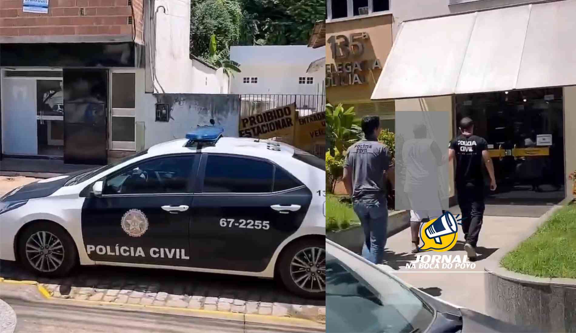 Policiais da 135ª DP cumprem mandado de prisão condenatória em Itaocara