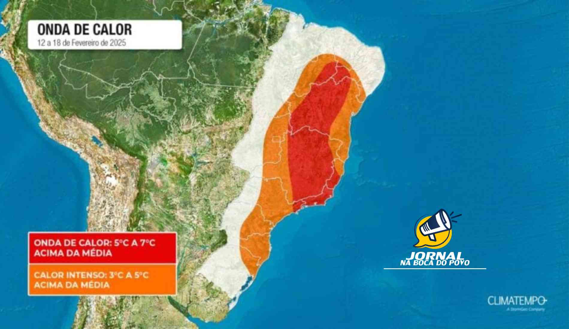 Climatempo publica alerta para onda de calor