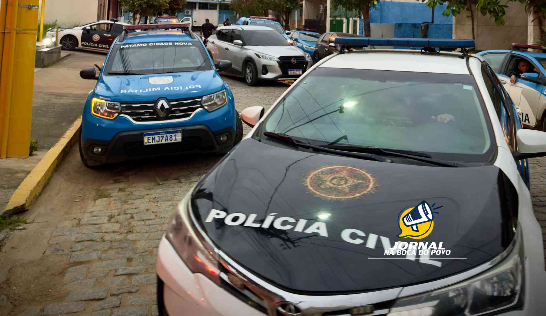 Polícia deflagra operação contra suspeitos de furtarem loja de celulares no Centro de Pádua