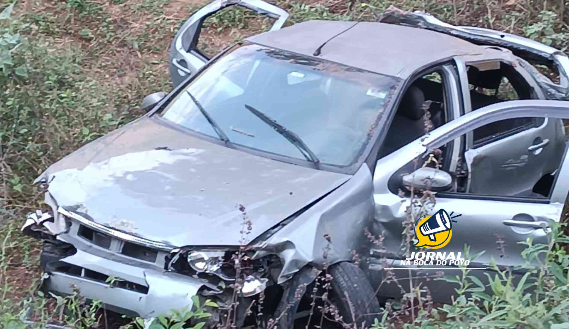 Grave acidente deixa cinco feridos na RJ-186, em Pádua