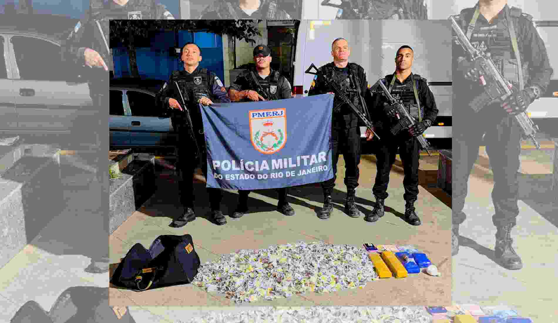 Polícia apreende grande quantidade de drogas em Santo Antônio de Pádua