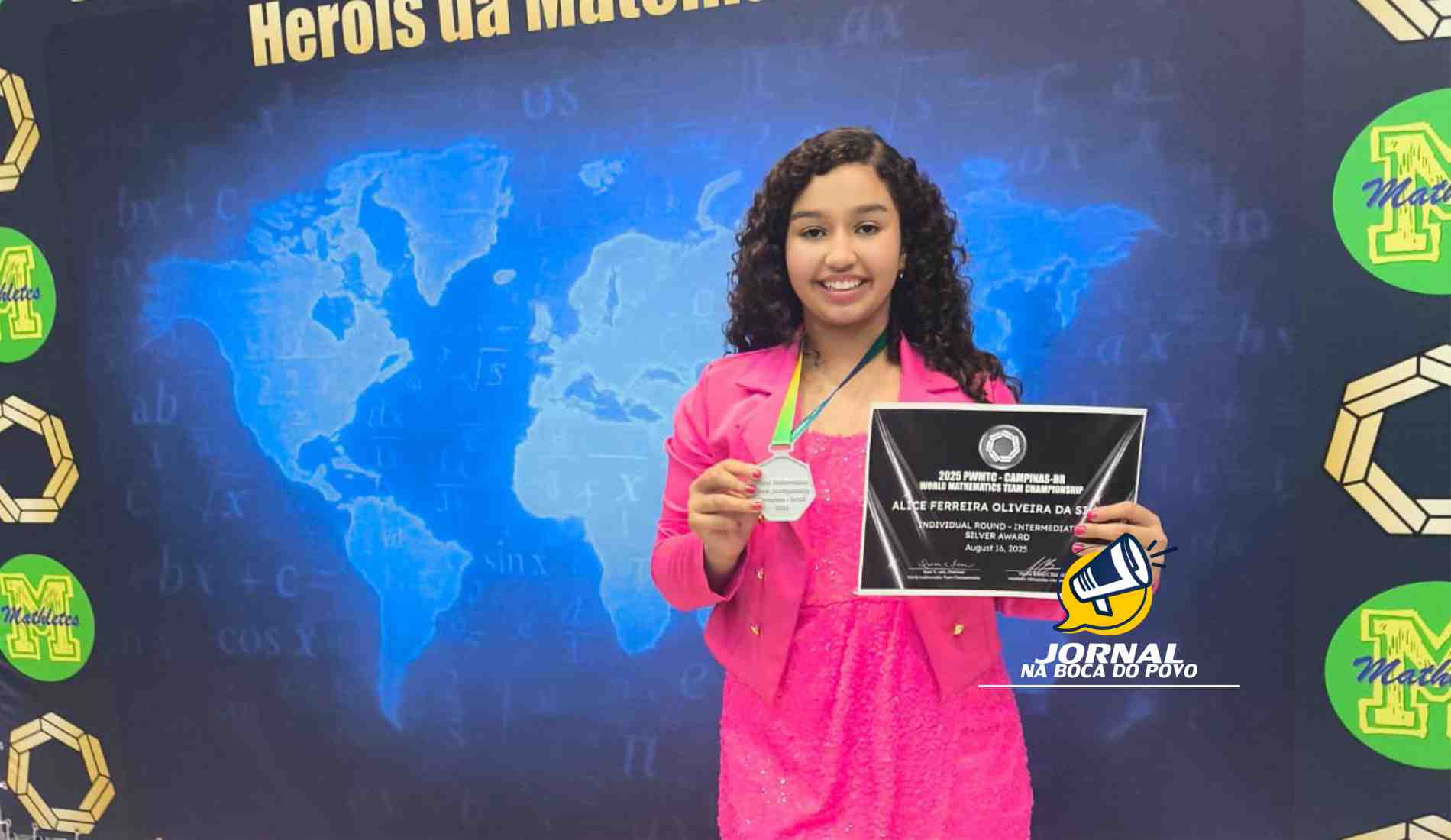 Itaperunense é destaque nas Olimpíadas de Matemática e pode representar o Brasil na Tailândia