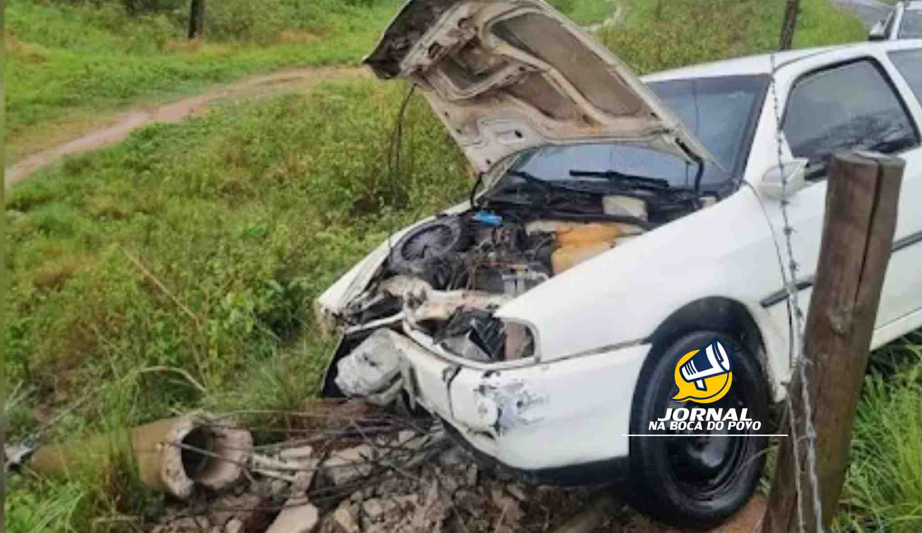 Acidente deixa jovens feridos na RJ-158, em Itaocara