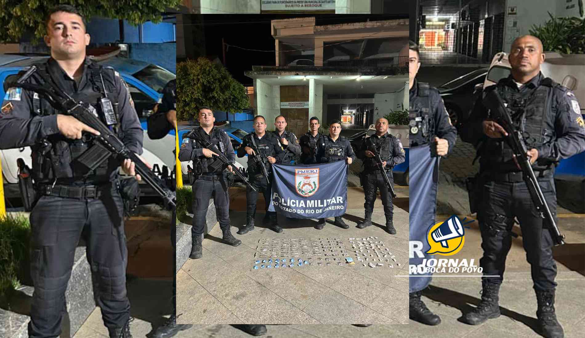 Polícia Militar apreende drogas em casa abandonada usada como paiol no bairro Cidade Nova