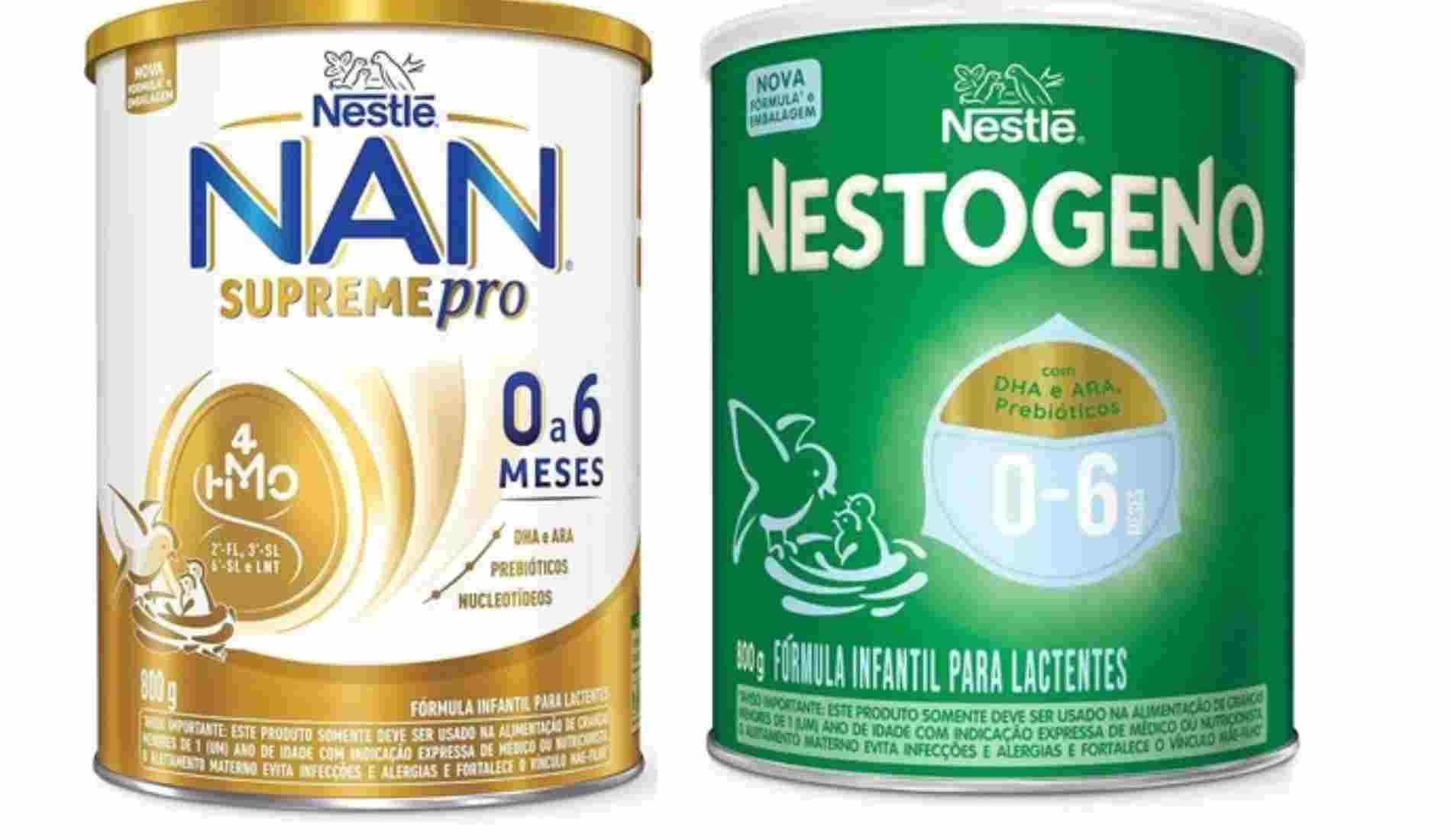 Anvisa proíbe venda de fórmulas infantis da Nestlé por risco de contaminação por bactéria