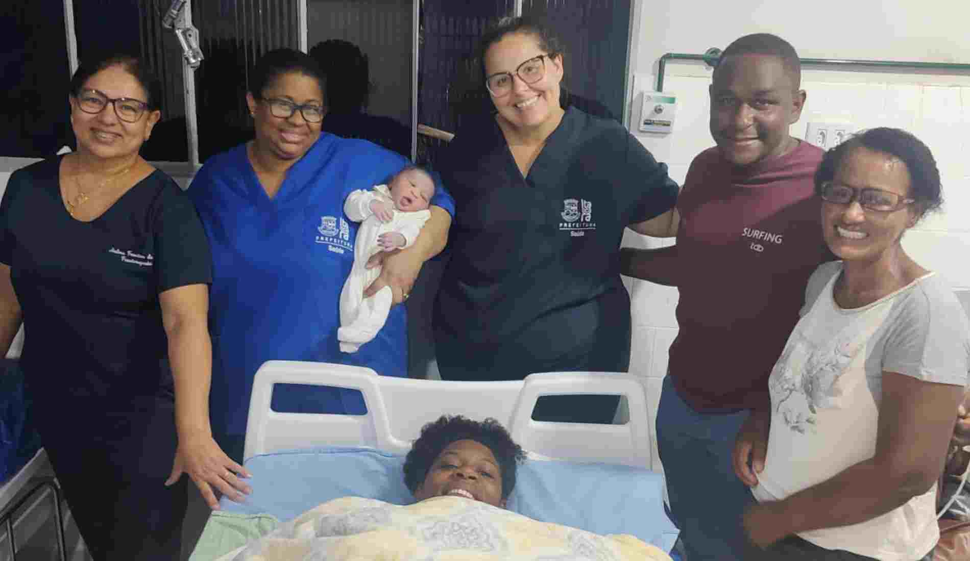 Nathalia é o primeiro bebê nascido em Itaocara em 2026