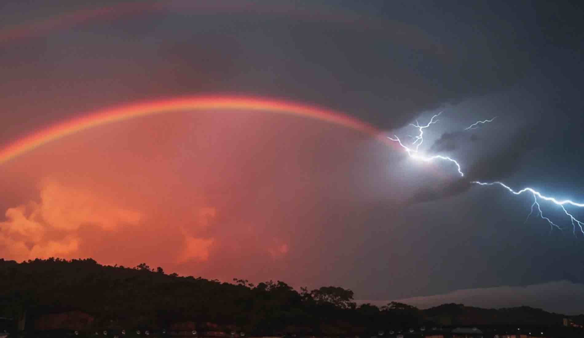 Morador faz registro impressionante em Miracema