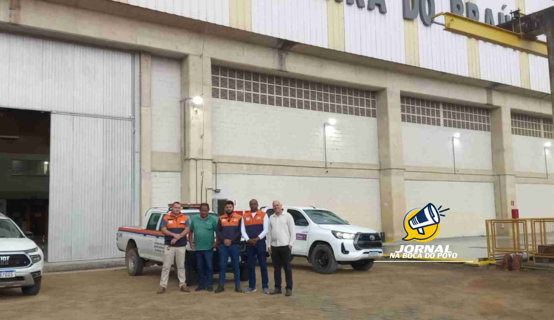 Defesa Civil de Pádua visita Usina Hidrelétrica de Barra do Braúna