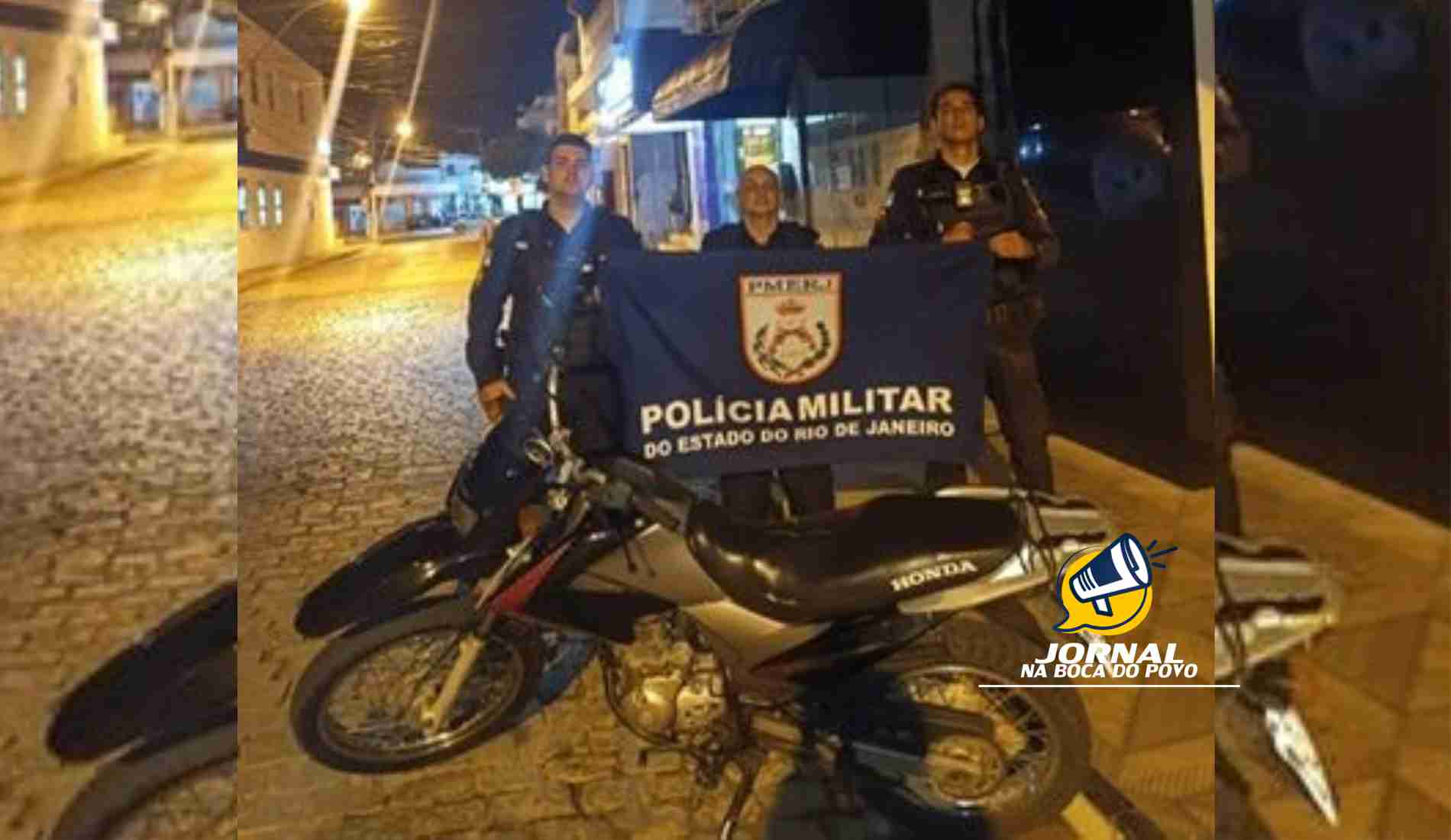 Dupla é presa em flagrante após mais uma moto ser furtada no Centro de Itaocara