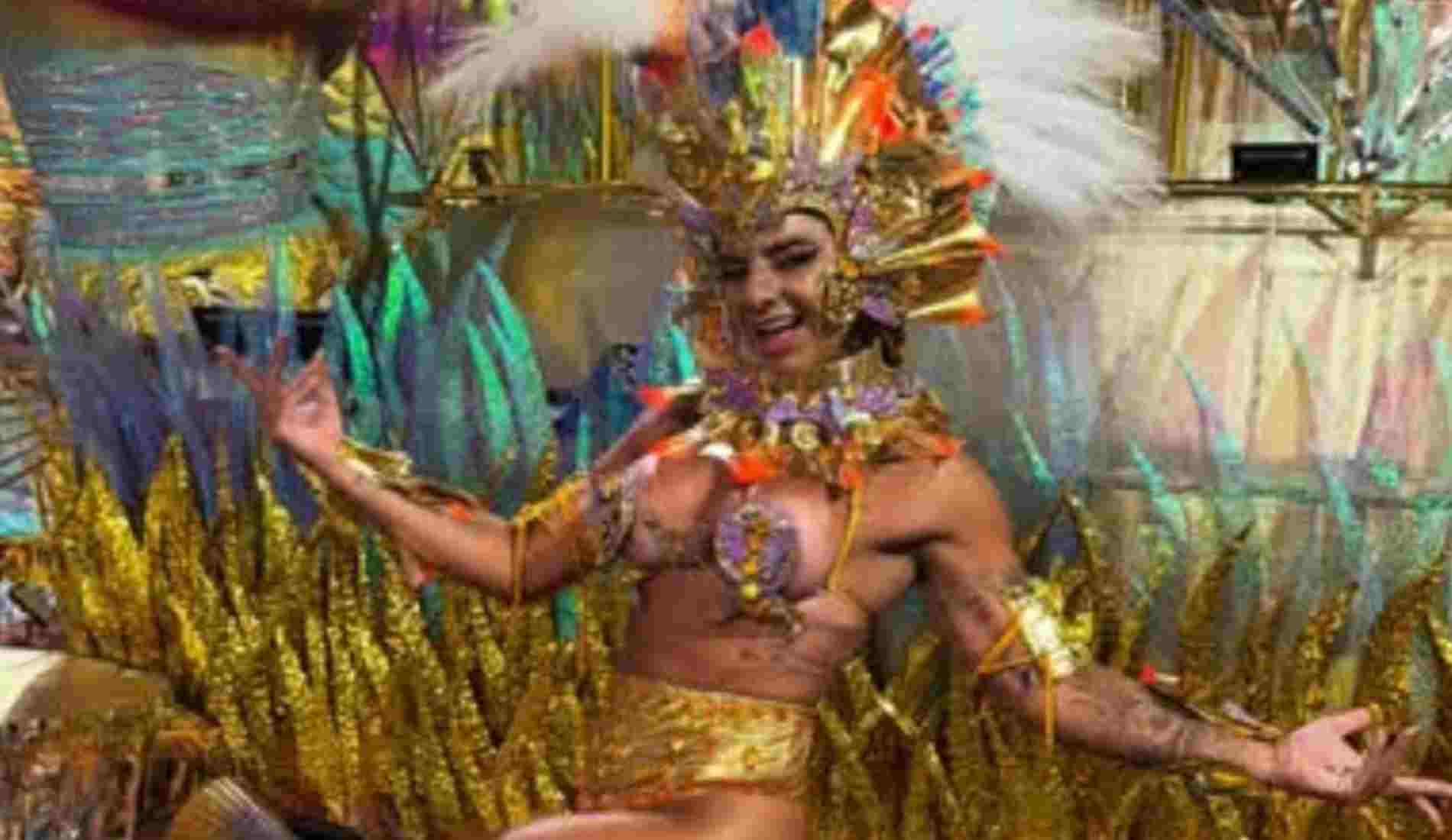 De Pádua para a Sapucaí: Camille Rodrigues faz história ao desfilar na Escola Campeã do Grupo Especial