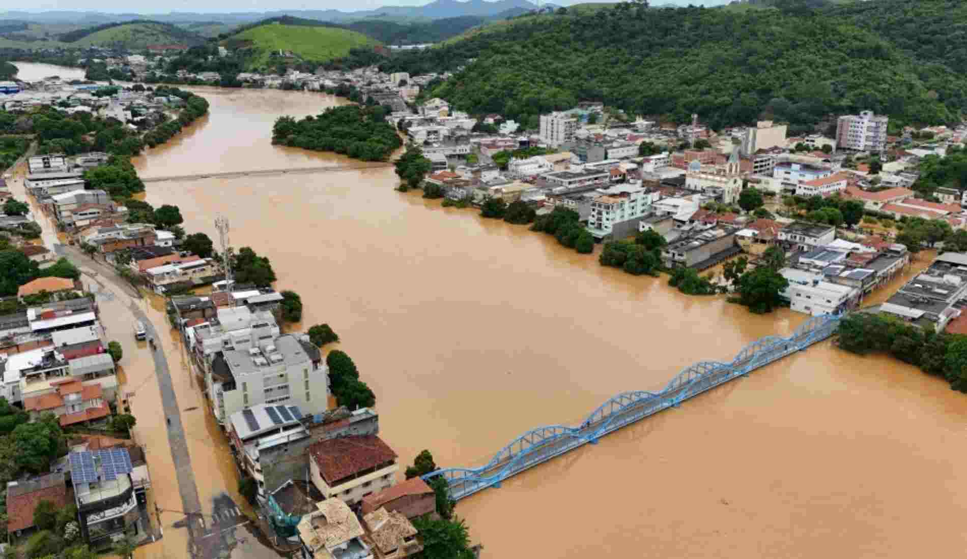 Aperibé e Cambuci decretam emergência após enchente; Pádua contabilizou 6 mil desalojados
