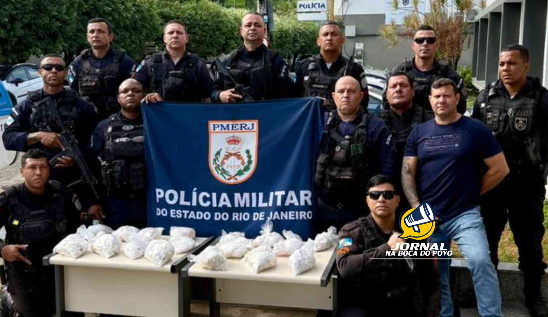 Polícia apreende mais de 3 mil pinos de cocaína e 455 pedras de crack em Miracema