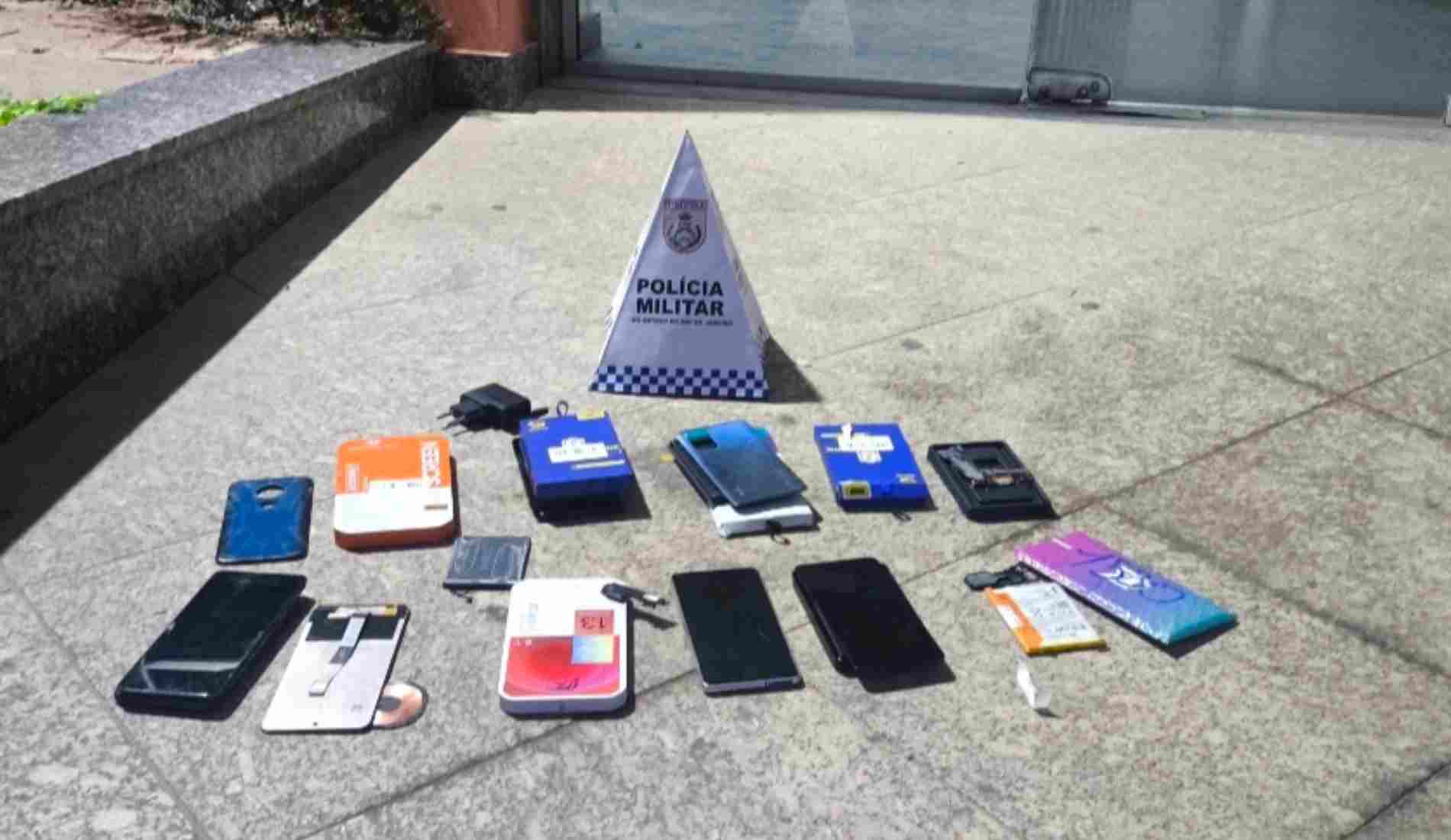 Suspeito de furto é preso pela PM em Aperibé após denúncia e confissão