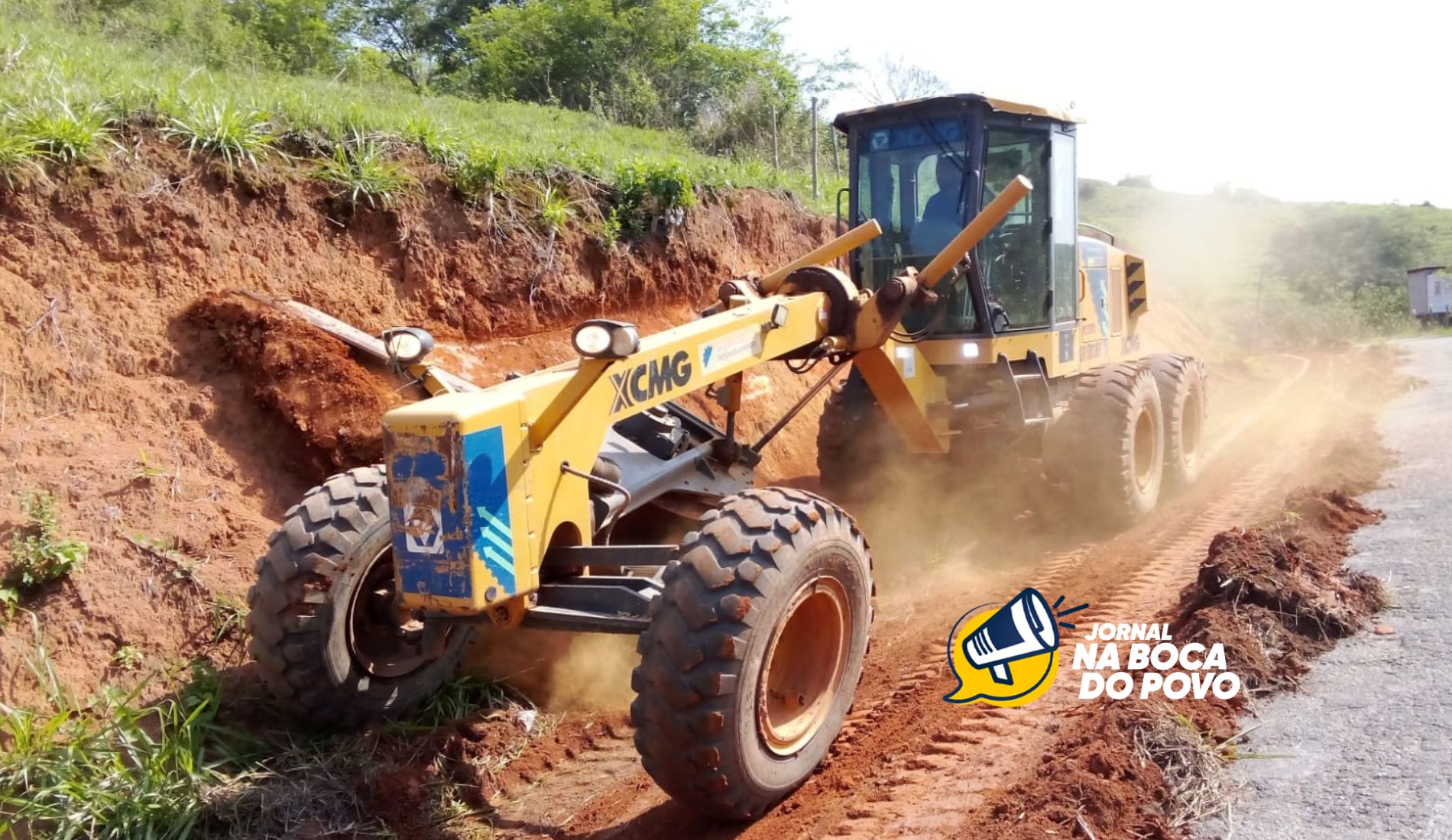 DER-RJ inicia obras na RJ-218 em Santo Antônio de Pádua